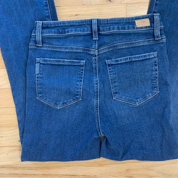 PAIGE High Rise Laurel Canton Jacques Bootcut Denim Jeans Medium Wash Sz 28 - Picture 15 of 15
